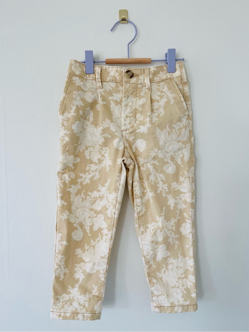 GAPx LoveShackFancy TanFloral Print Chinos